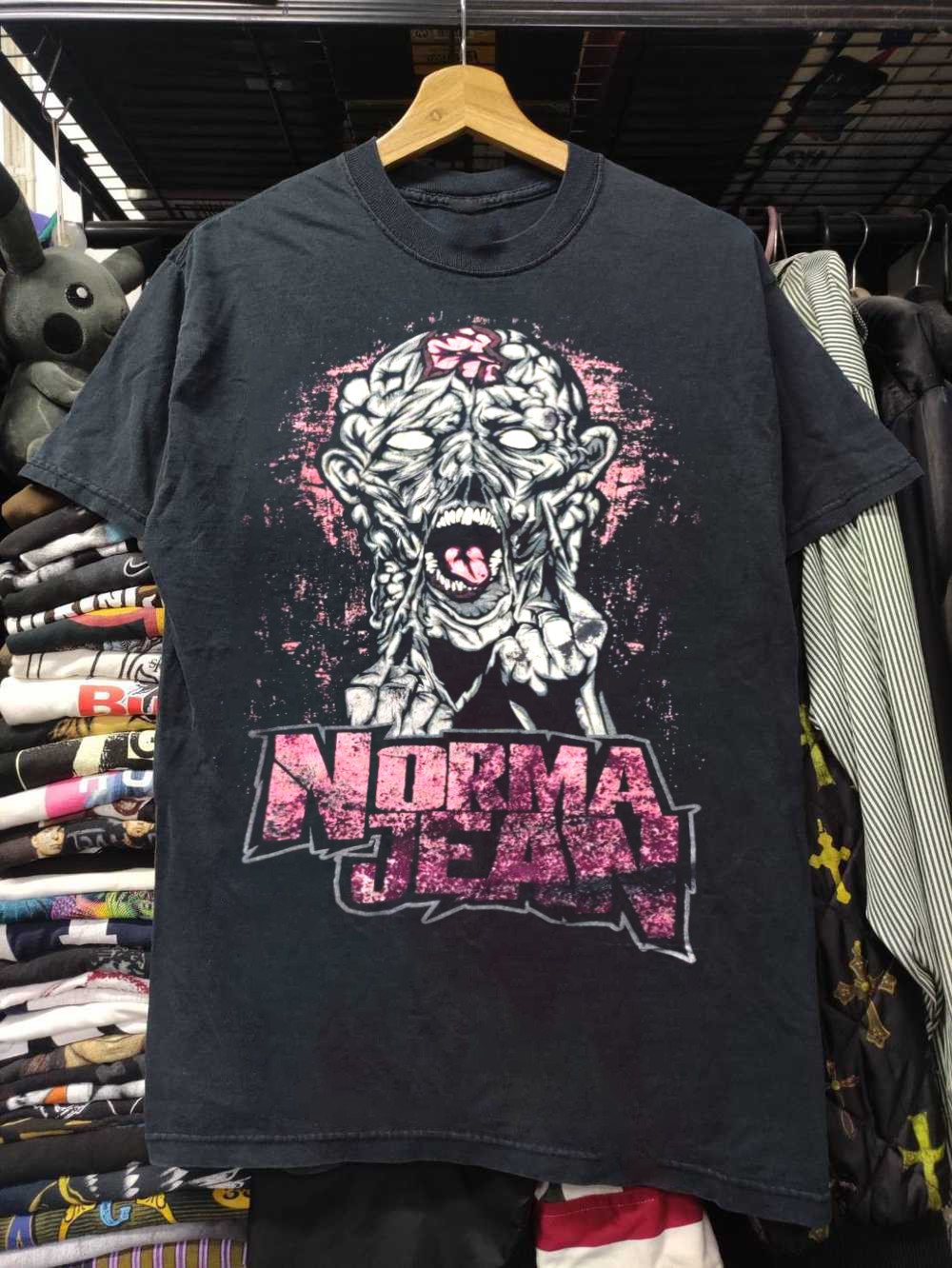 Norma Jean Band Metalcore Zombie Big T-shirt All Size S to 5XL BA504