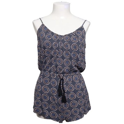 H&M, Jumpsuit, Größe: XS, Grau/Blau/Mehrfarbig, Viskose, Sonstiges, Damen #eBi