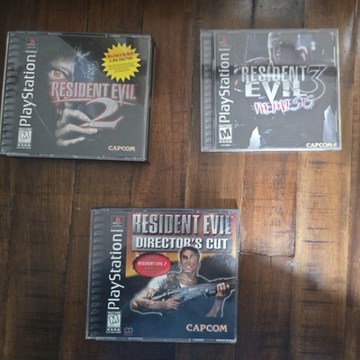 Resident Evil Director's Cut & Resident evil 3 & Resident evil 2 ALL CIB
