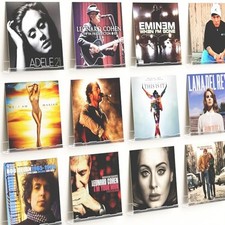 Pack Vinyl Wall Mount Shelf" Vinyl Record Holder Record Shelf Display 12 Clear