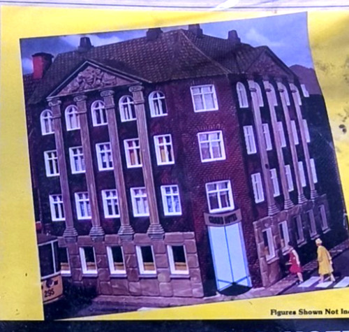 Kit Grand Hotel Bachmann plus HO=1/87 sellado en caja 35121 edificio de 4 pisos- | Zustand: Used