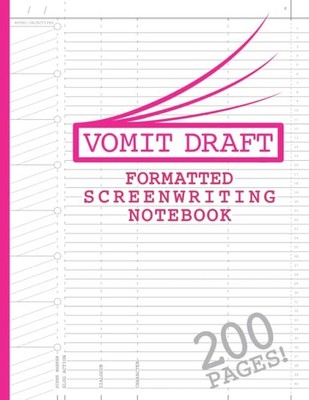 Blank Screenwriting Notebook: 200 Seiten Script Templates für TV &