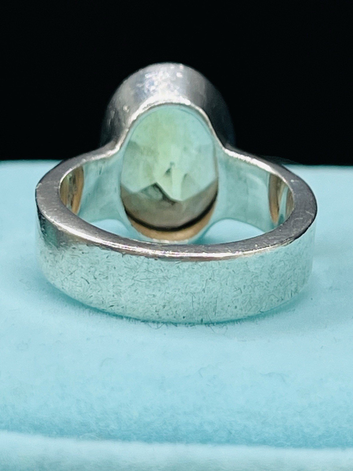 Modernist Bold Citrine Ring Statement Sterling Si… - image 6