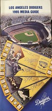 1995 Los Angeles Dodgers Baseball Media Guide 336 PAGES