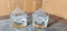 WIZARD OF OZ 50th Anniversary Commemorative Glass 1989 - Set Of (2) WHATABURGER