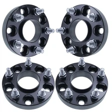 25mm Wheel Spacers | Hubcentric | 67.1mm Hub 5x114.3 | Set of 4 | 12x1.5 Studs