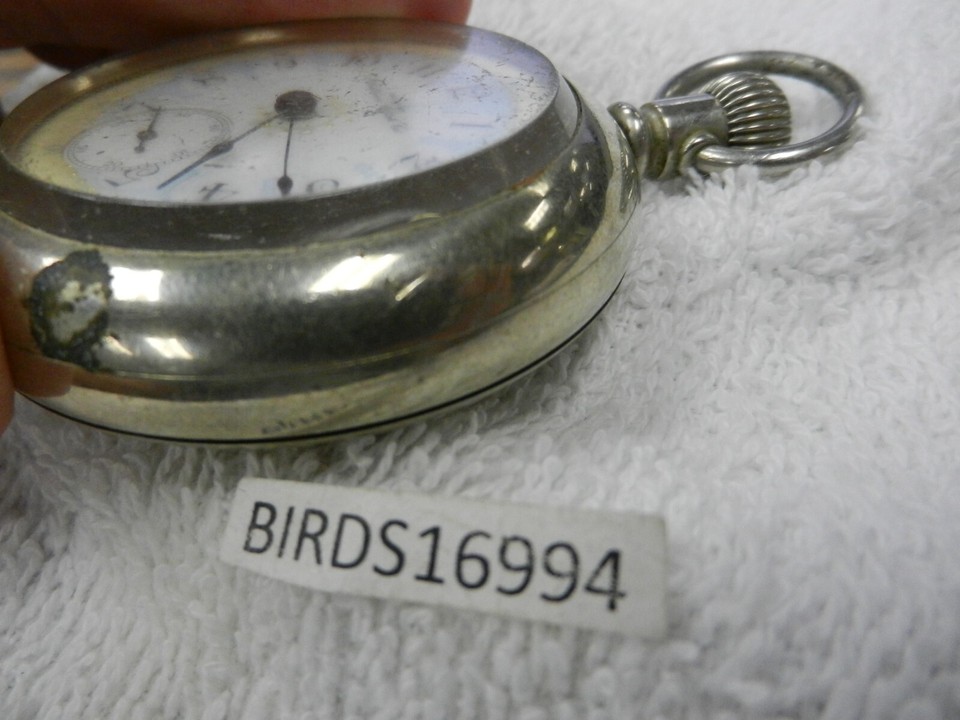 RARE VINTAGE AMERICAN WALTHAM POCKET WATCH CO. RAIL ROAD WATCH 1800s ...