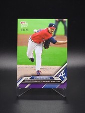 DEFEATS ALL 30! Charlie Morton 2024 Topps Now June 28 Braves 358 Purple #09/25
