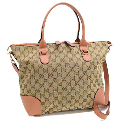Auth Vintage GUCCI GG Canvas Tote Shoulder Bag 269957 Beige Auth Vintage GUCCI GG Canvas Tote Shoulder Bag 269957 Beige