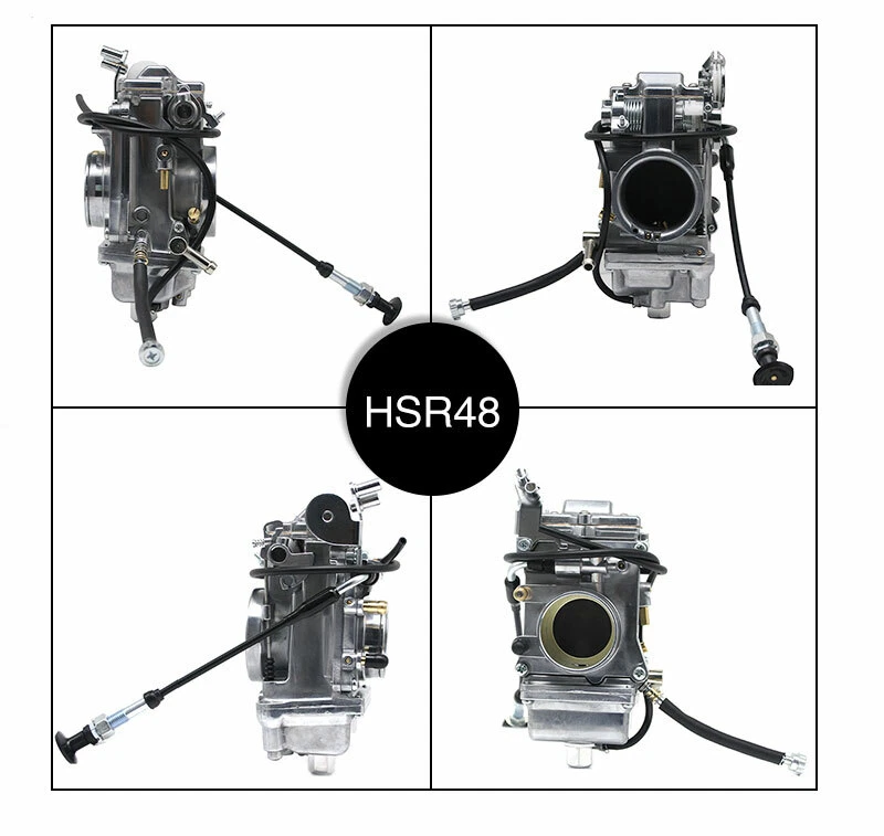 Motorcycle Carburetor Replace For Mikuni Model Carburador HSR 48mm For HARLEY — 第 4/4 张图片