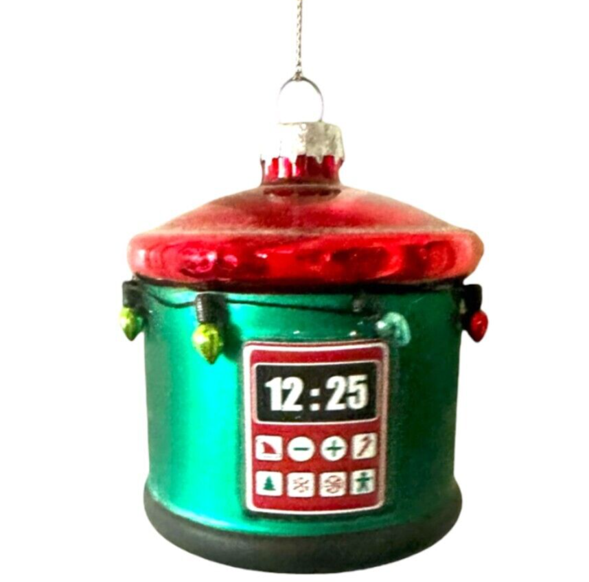 Instant Pot Ornament Crock Pot Kitchen Breville Cuisnart Slow Cooker Soup Chili-image