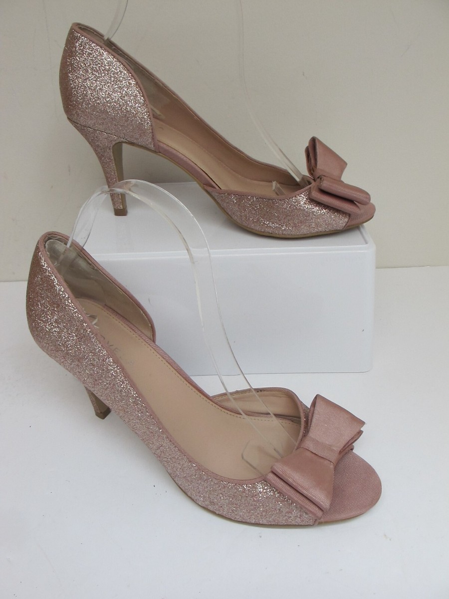 carvela rose gold shoes