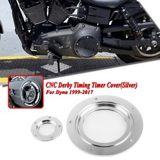 Derby Timing Timer Cover For Harley Davidson Dyna 1999-2017 Chrome WO