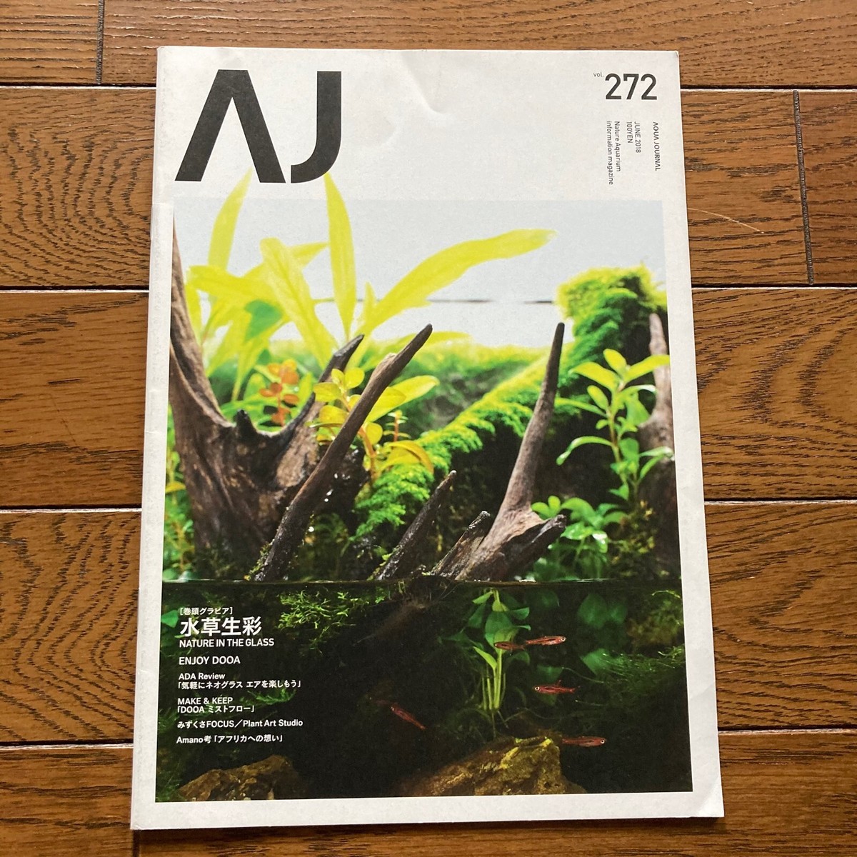 AJ Aqua Journal ADA Aqua Design Amano Nature Aquarium Information