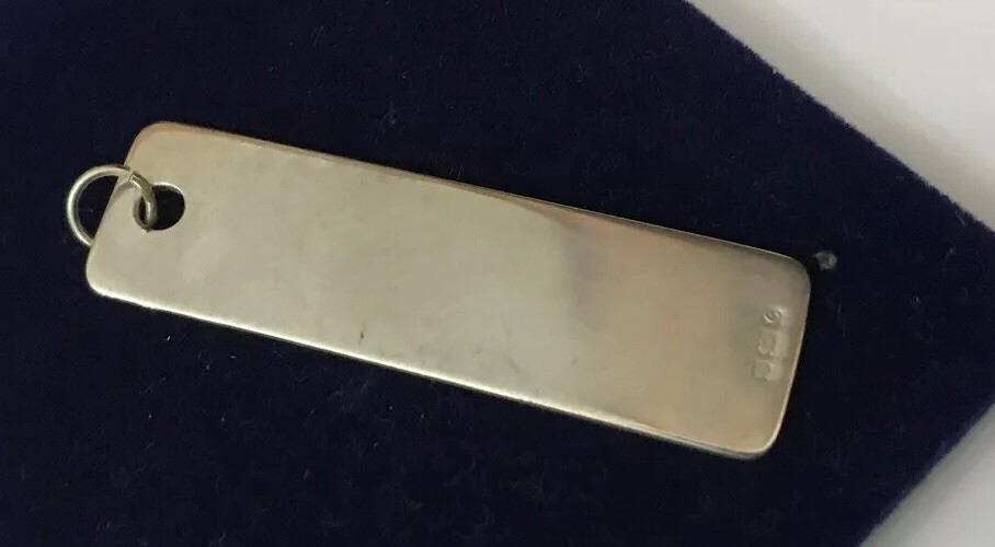 Hallmarked Solid Sterling Silver 925 Diamond Cut … - image 2