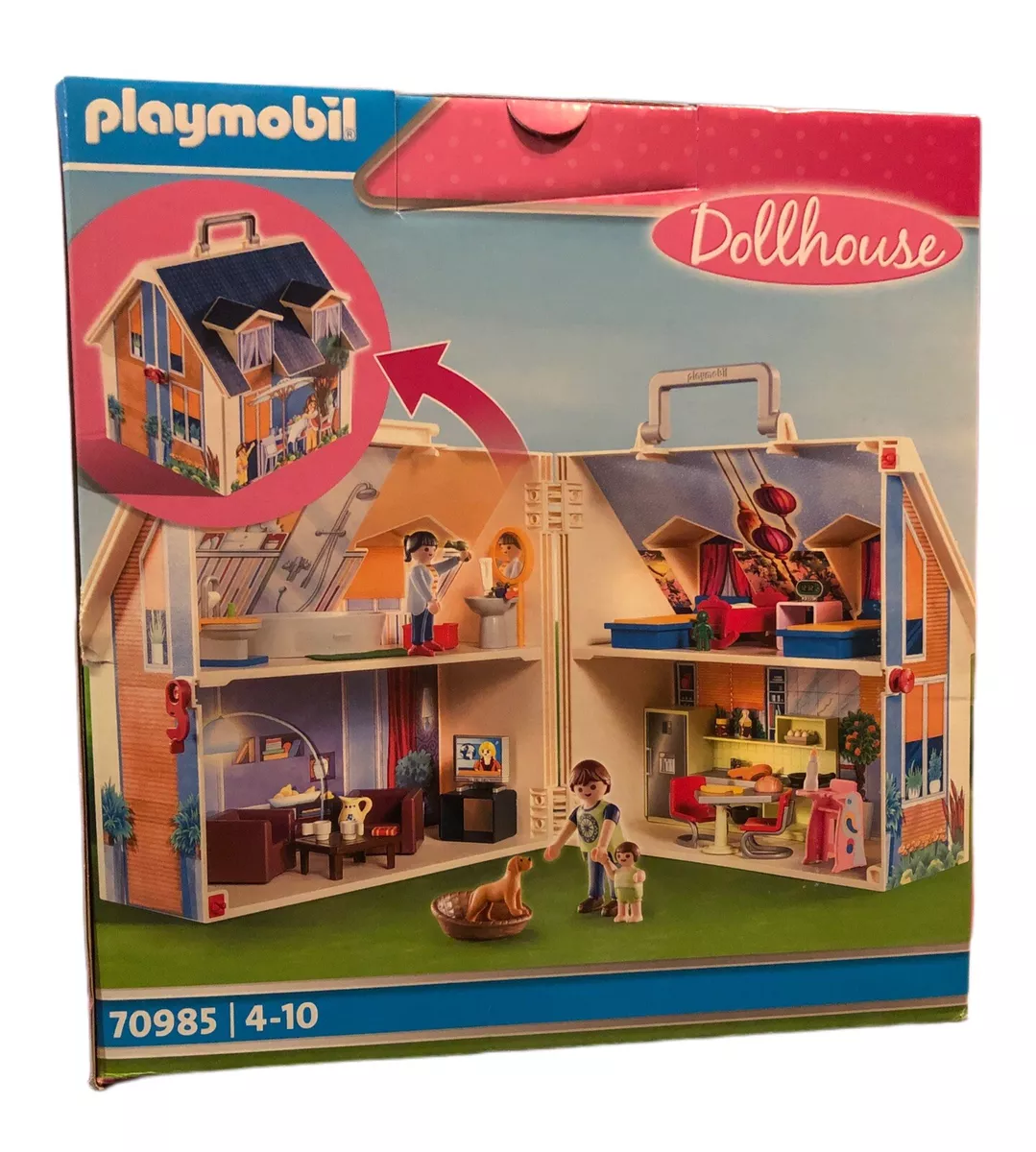 PLAYMOBIL Dollhouse Maison transportable - 70985