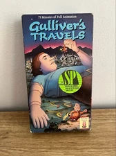 Gulliver’s Travels VHS 1988 Hi-Tops 1939 Max Dave Fleischer Animated Video Tape