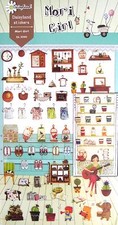 Daisyland Mori Girl Scrapbooking Sticker Sheet  KAWAII 