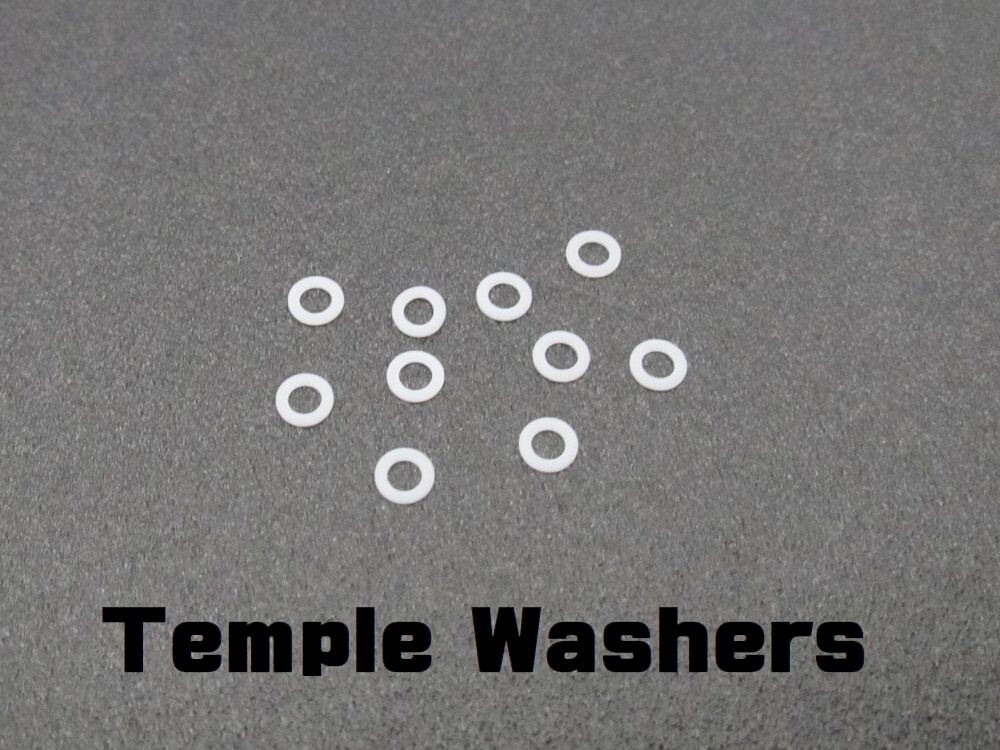 LINEGEAR Temple Washers for Oakley Juliet - 10 pieces [WS