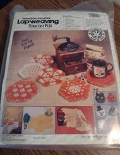 Hexagon Coaster/Craft Lapweaving Starter Kit-#1029C-by Love and Money Crafts-New