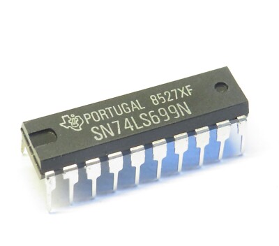 2 Stück SN74LS699N 4-bit binary counter with output register, Texas Instruments