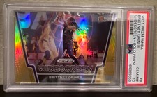 Brittney Griner 2021 Prizm WNBA Widescreen Gold /10 PSA 10 — POP 1