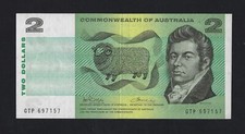 Australia 2 DOLLARS 1974 P-43 XF-AU