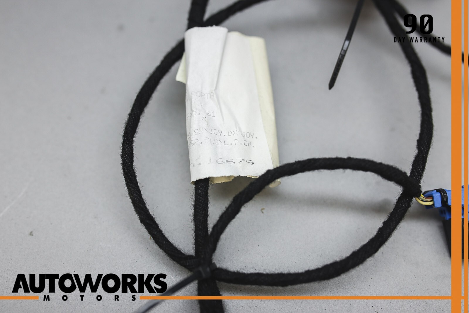 04-08 Maserati Quattroporte M139 Front Right Side Door Wire Wiring Harness OEM