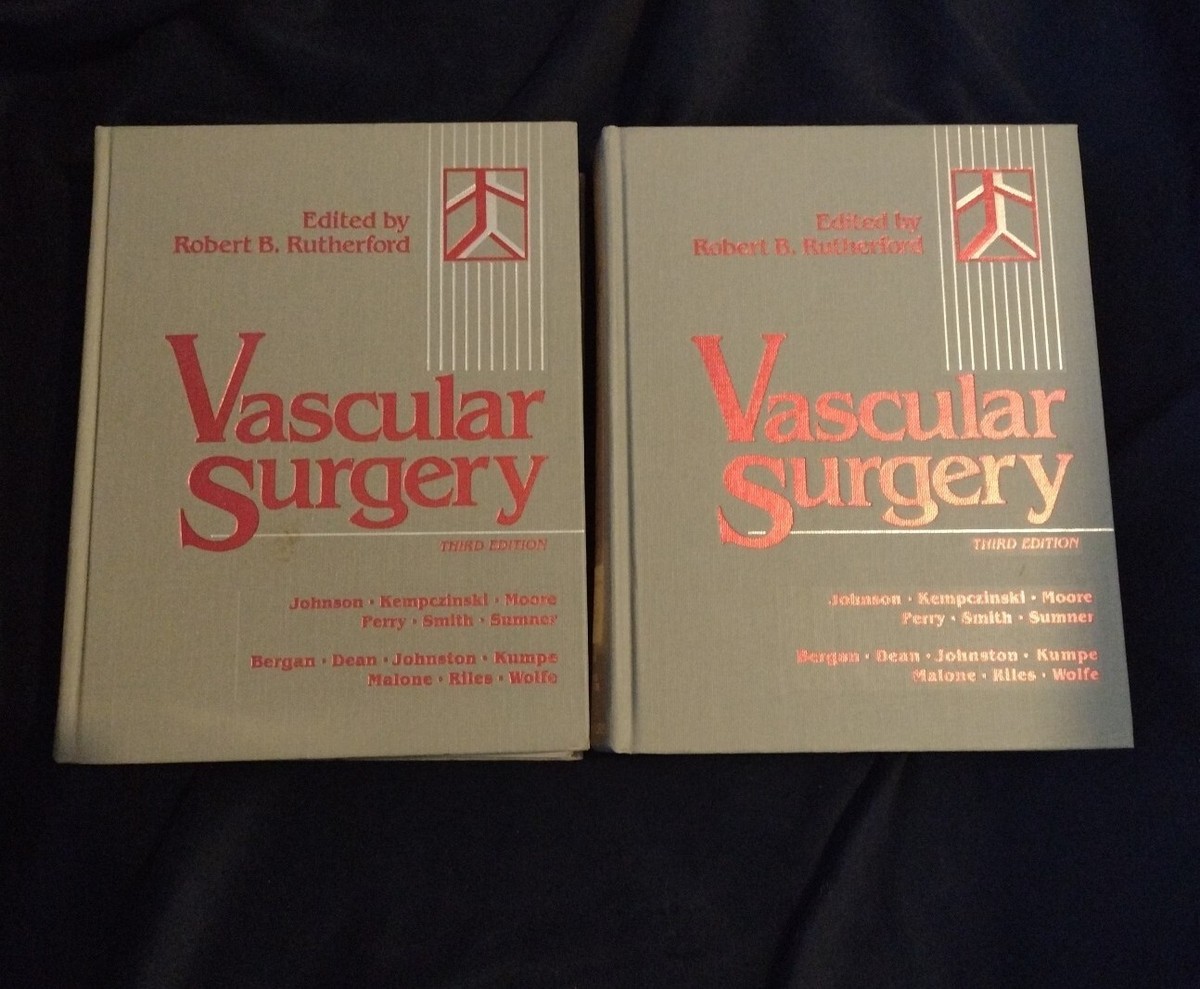 Rutherford Vascular Surgery - VOL 1&2 Set - 3rd Edition Hardcover