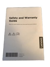Lenovo safety and warranty guide