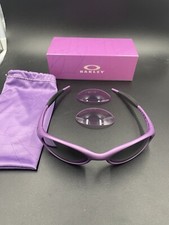 Oakley GDLP Eye Jacket Lilac Metallic w/ Prizm Black/Low Light Lenses RARE