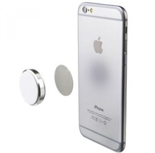 4 Piastre Metalliche Magnetiche Per Custodia Cellulare – Adesivi Per Supporto Magnetico In Auto - Foto 2