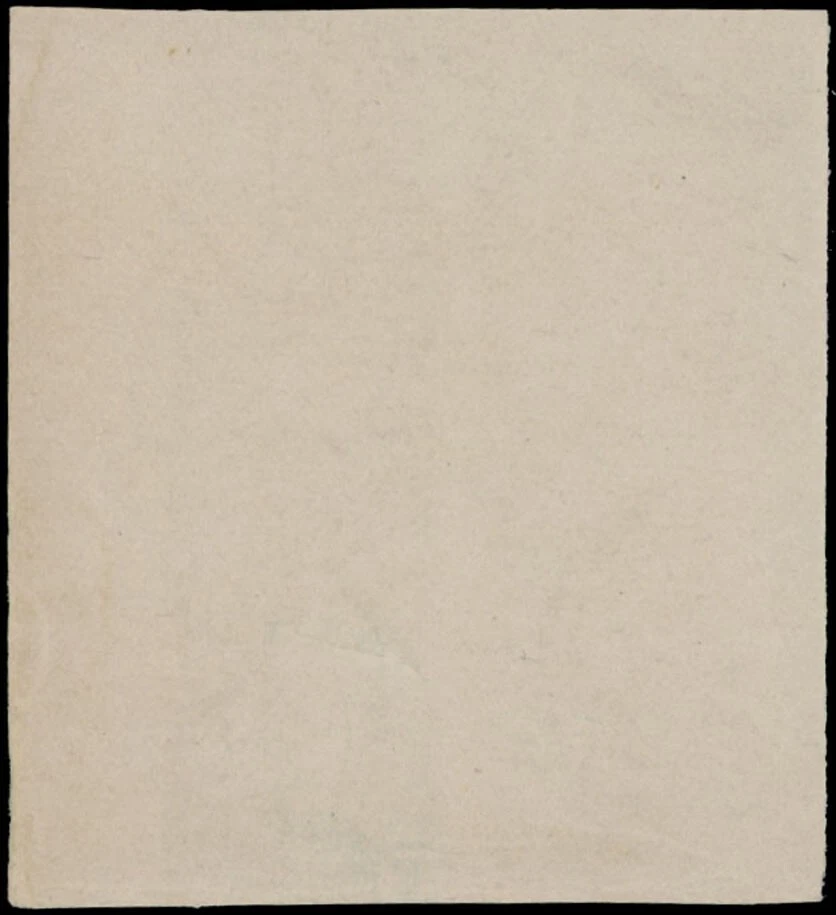 1928 CANADA-KING GEORGE V ADMIRAL ISSUE, ECKERLIN'S ESSAY OF 3C RED, BLOCK, RARE - Image 2 of 2