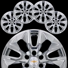 For Chevrolet Silverado 1500 2019-25 Chrome 20 Wheel Skins Hub Caps Rim Covers