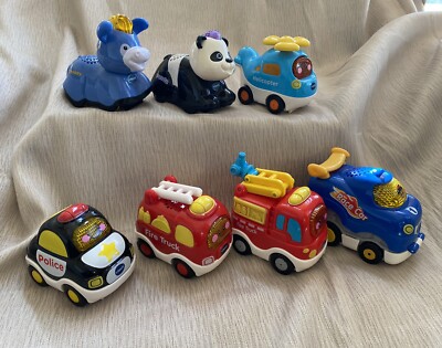 VTech Can Ices Lot of 7 Toddler Toys Cars