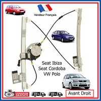 Fensterheber Mechanismus Vorne Rechts FüR Seat Ibiza II Polo 6N2 = 6K4837402AA