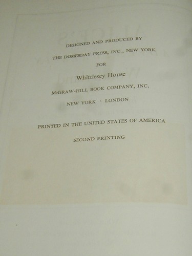 ALICE'S ADVENTURES IN WONDERLAND, HC CLASSIC BOOK, LEWIS CARROLL, JOHN TENNIEL - Picture 3 of 7