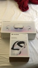 Meta Oculus Quest 2 128gb Vr Headset- White (cash Only ,contact Me)