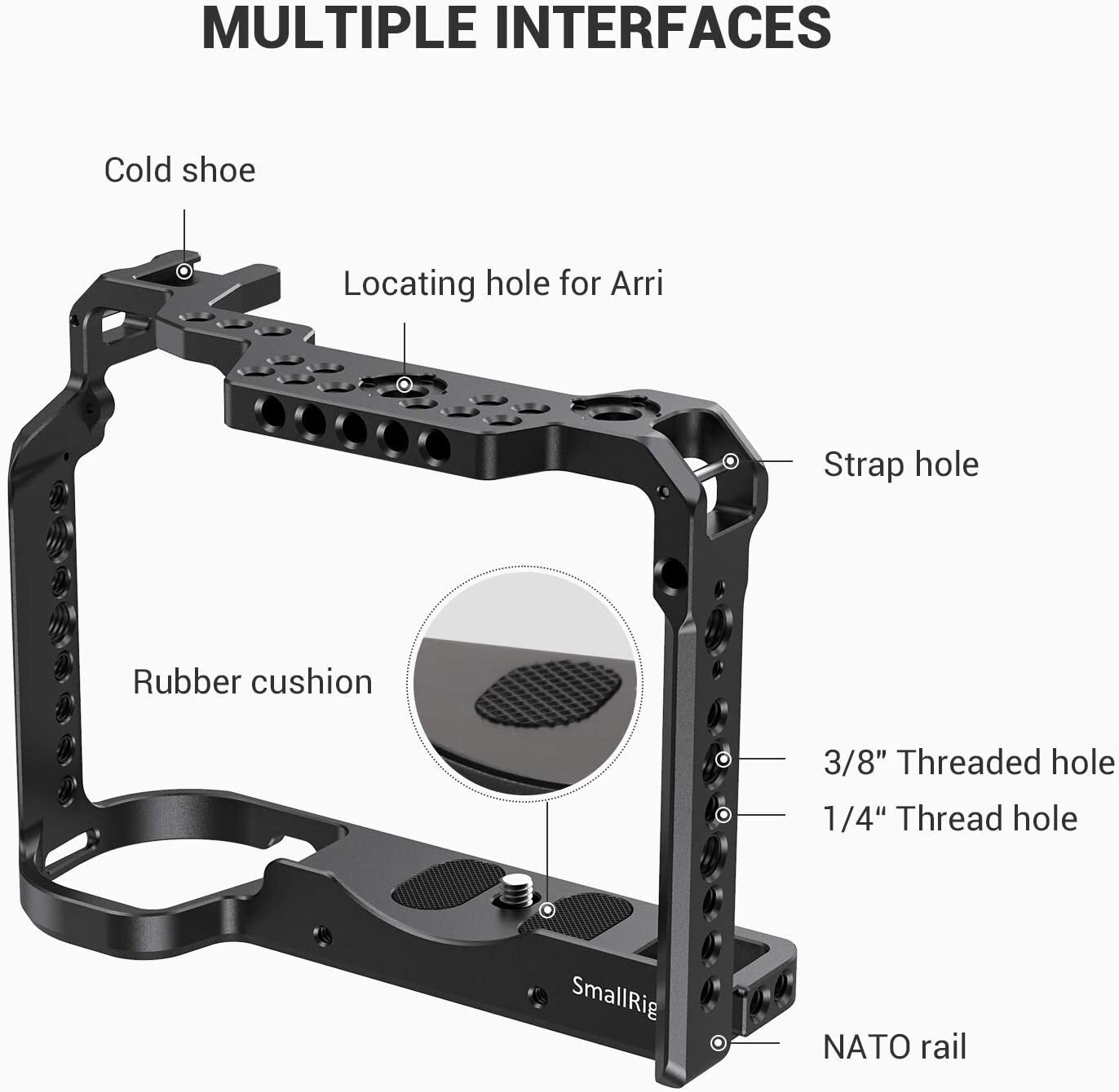 SmallRig+Cage+for+Panasonic+S1h+Camera+CCP2488 for sale online eBay