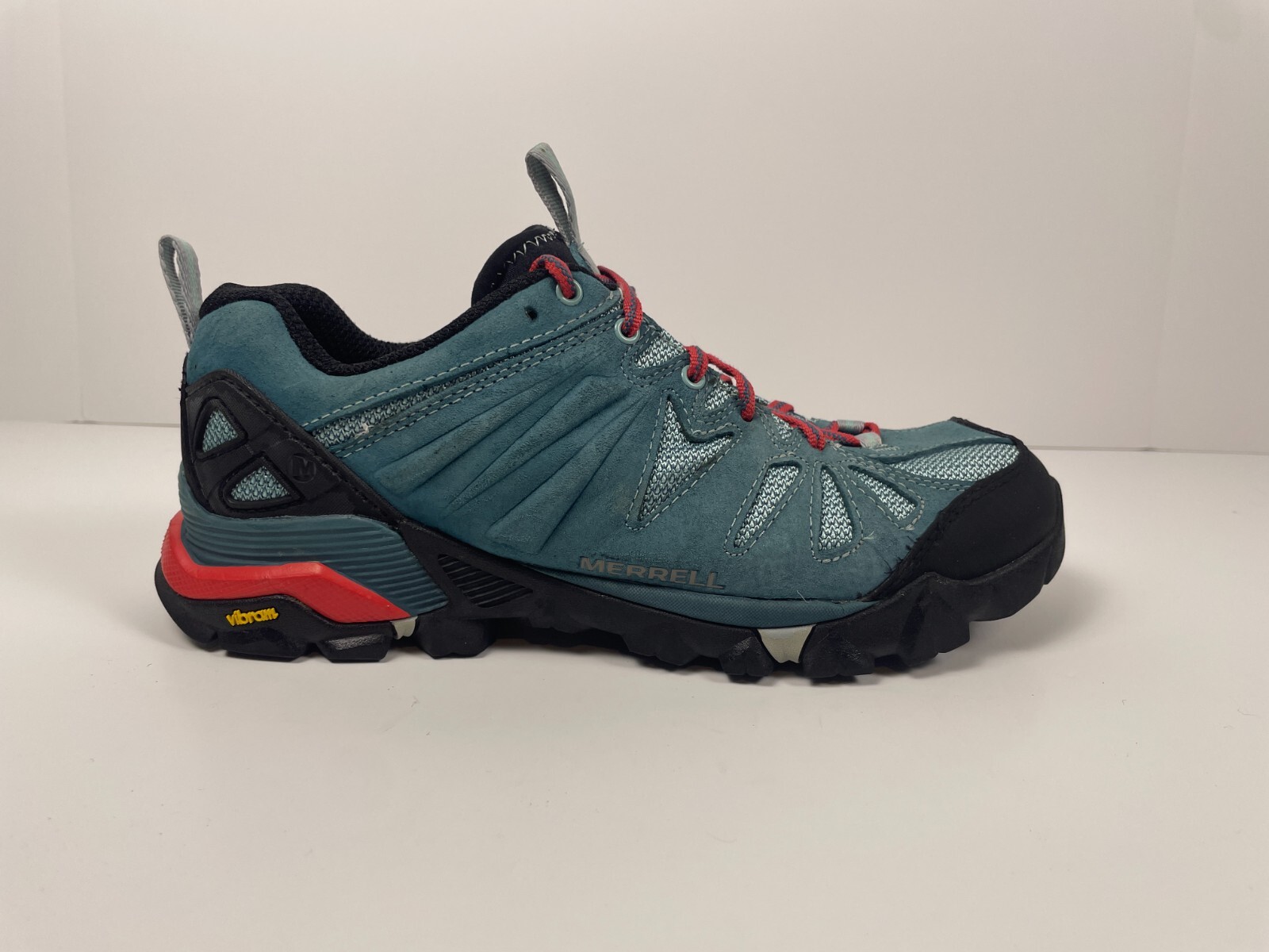 Merrell Capra scarpe da trekking camminata donna taglia 9 Dragon fly Teal Trail J32456