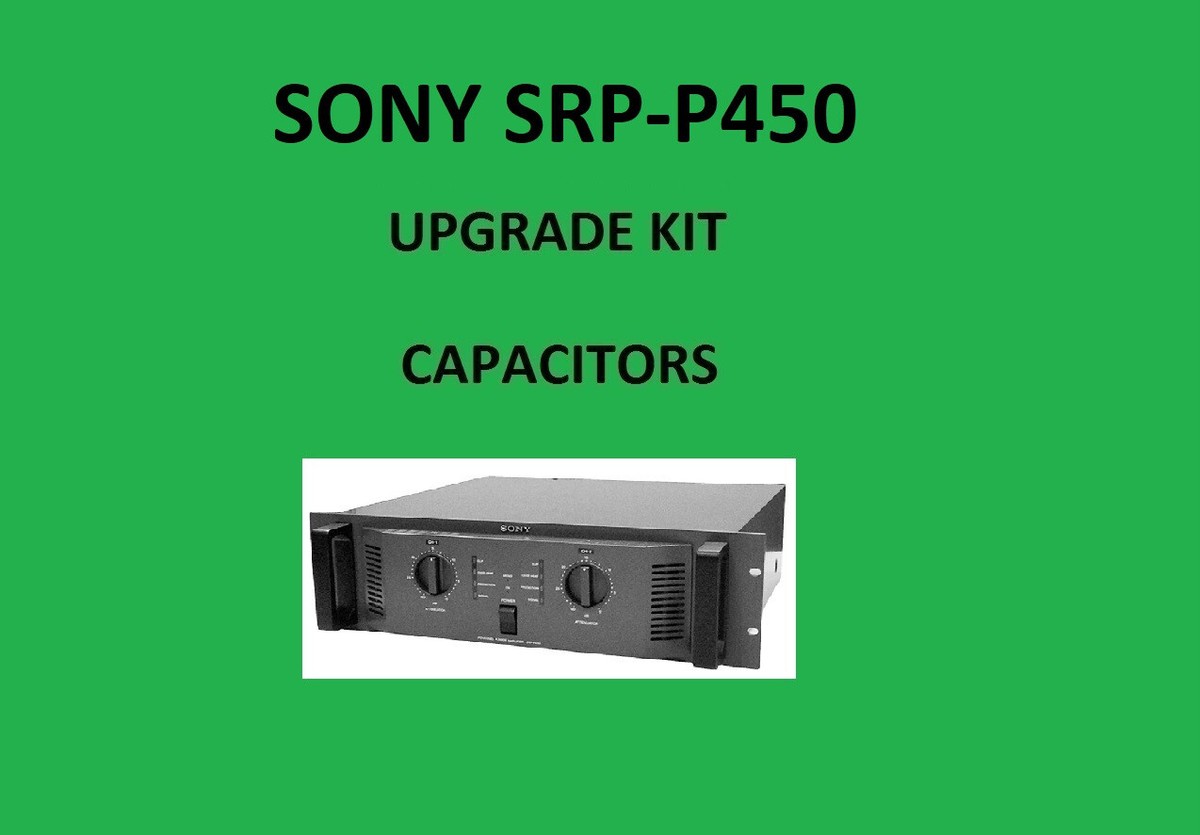 Kit De Réparation Complet Pour Ampli SONY MU-A301 – Condensateurs Neufs