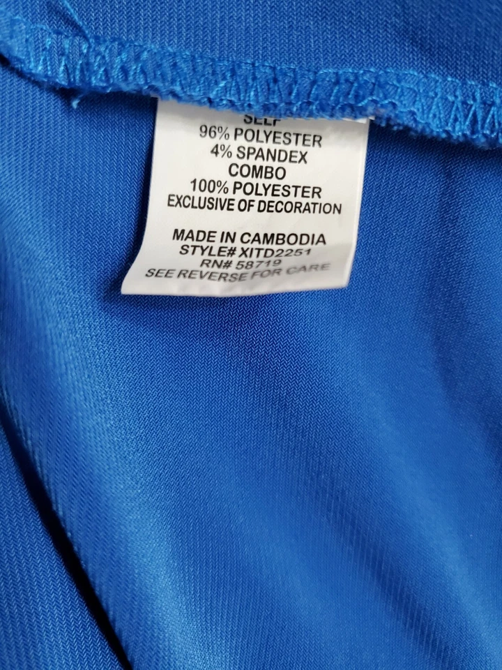 NY Collection Womens Sundress Dress Size S Small Blue - Image 3 of 4