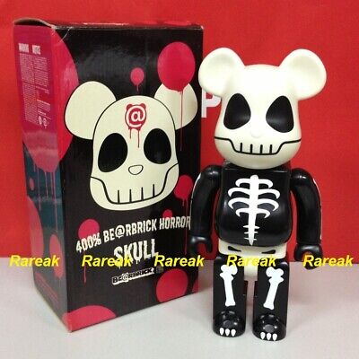 Medicom Toy Skull With Bracelet 400% Bearbrick 2007 Very Rare