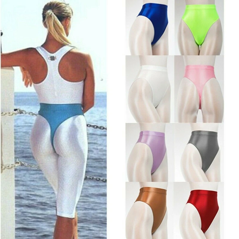 Thong Womens Jegging Opaque Soft High Elasticity High Waist Leggings Gym