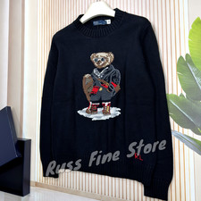 POLO RALPH LAUREN Polo Bear Blend Knit Sweater Men Size - S
