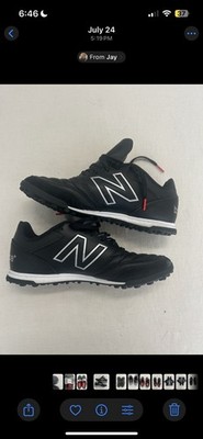 New Balance 442 V2 Team TF Black White Turf Soccer Shoes Men s Size 9.5
