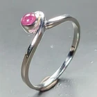 New Arrived Ruby Ring 925 Sterling Silver Size 8 /R465421