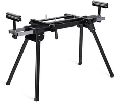 Universal Miter Saw Stand 330Lb Load Capacity Adjustable Support Arms