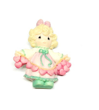 Precious Moments Valentine Pendant Brooch