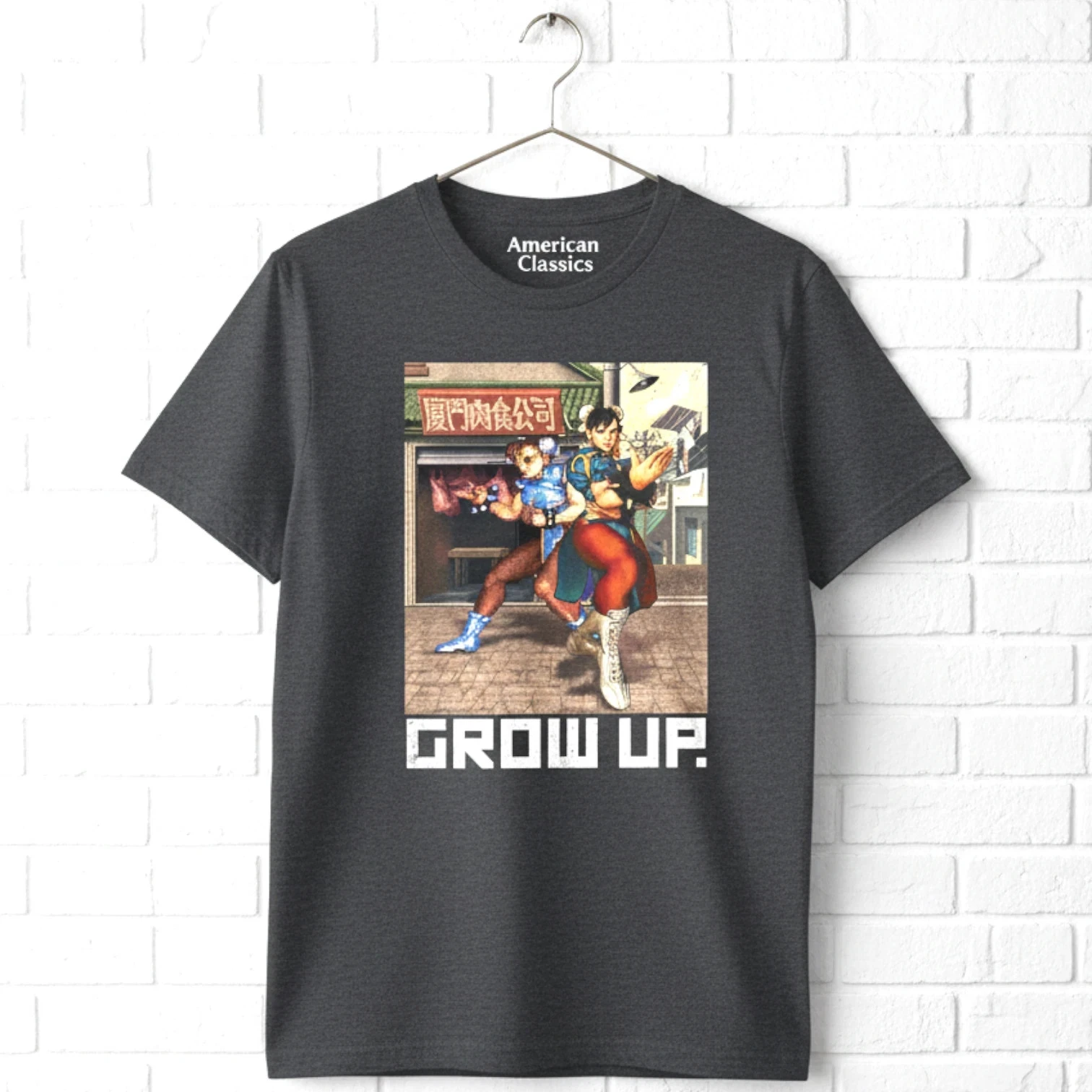 Street Fighter Chun Li Grow Up Men's T Shirt